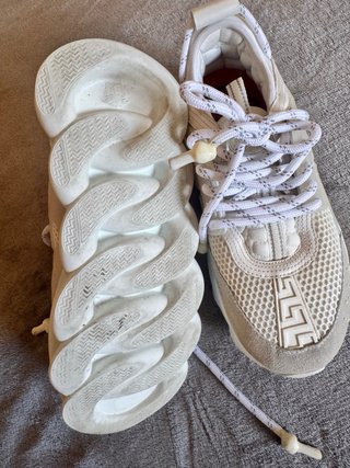 Zapatillas Versace Beige/Blanco