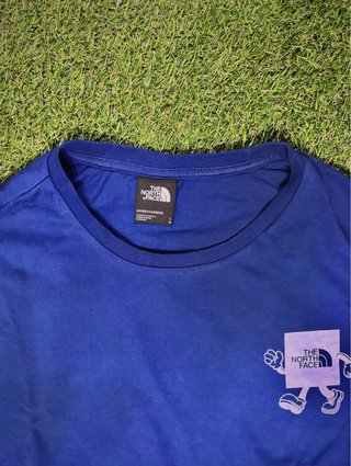 The North Face Camiseta Azul Talla L NUEVA