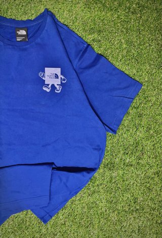 The North Face Camiseta Azul Talla L NUEVA
