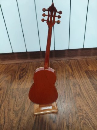 Guitarra Decorativa Miniatura de madera