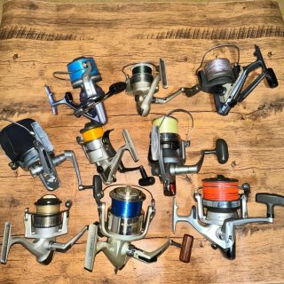 Carretes de pesca Shimano y daiwa
