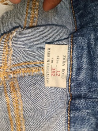 Pantalón vaquero corto hombre
