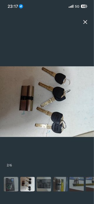 Bombín Tesa TK100 Alta Seguridad