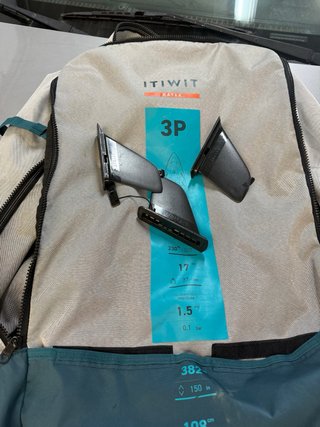Kayak hinchable ITIWIT 3 plazas poco uso