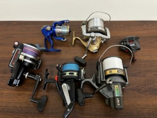 Lote 6 carretes pesca Shimano