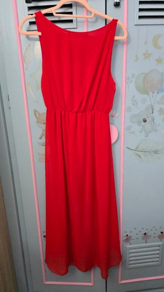 VESTIDO MULLET ROJO