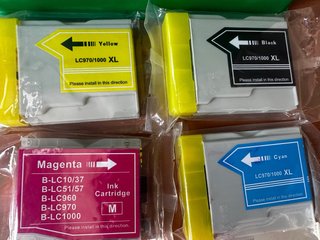Cartuchos de Tinta LC970/1000 XL