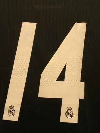 Camiseta Adidas Real Madrid Negra Talla M