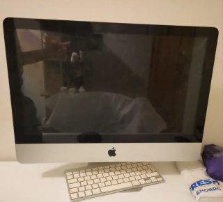 Imac Apple Negro/Plateado