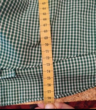 Camisa cuadros verde hombre Primark Talla M