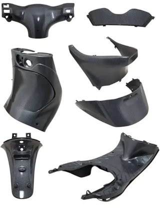Interiores Carbono Piaggio Zip