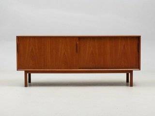 Credenza in teak scandinava di Karl Ekselius Vintage
