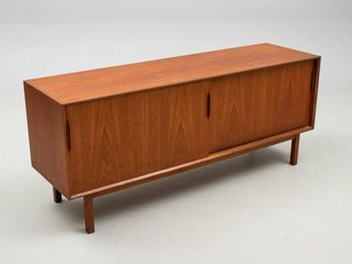 Credenza in teak scandinava di Karl Ekselius Vintage