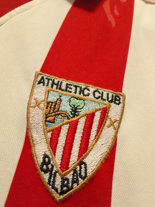 Camiseta Athletic Club Roja y Blanca