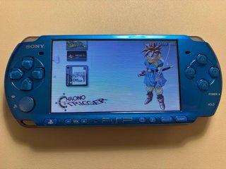 PSP 3000 Azul + Batería Nueva + Tarjeta 8GB
