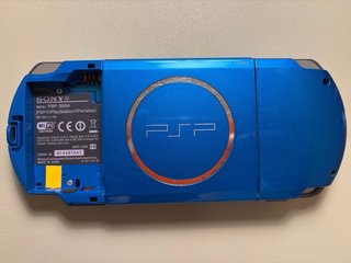 PSP 3000 Azul + Batería Nueva + Tarjeta 8GB