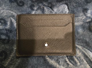 Tarjetero cartera Montblanc Negro