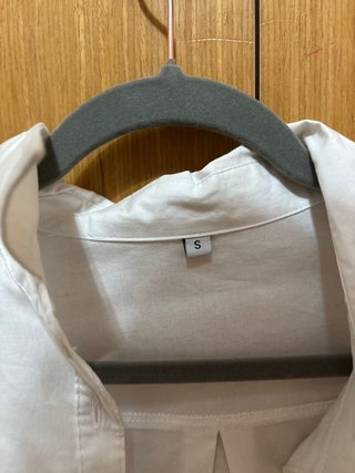 Camisa blanca manga larga