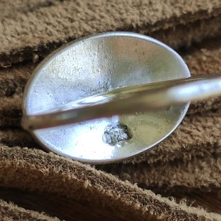 Anillo Plata 925 Pájaro Ovalado