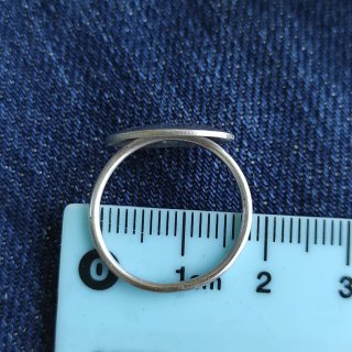 Anillo Plata 925 Pájaro Ovalado