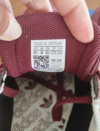 Adidas Handball Spezial Rosso Corda 43.5