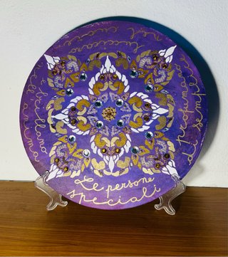 Quadro Mandala Viola Le Persone Speciali