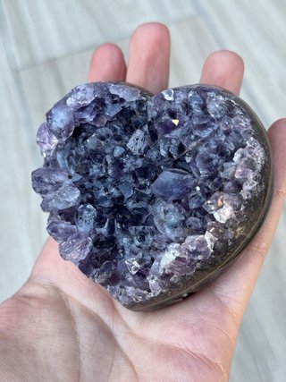 Corazón de Amatista Geoda