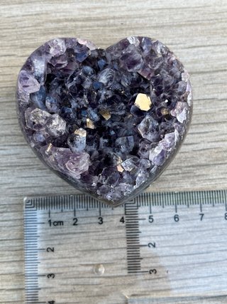 Corazón de Amatista Geoda