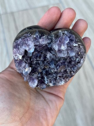 Corazón de Amatista Geoda