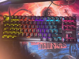 Teclado Mecánico GAME KX5-TKL RGB