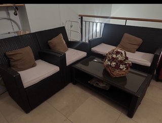 Conjunto de Muebles de Jardín Ratán