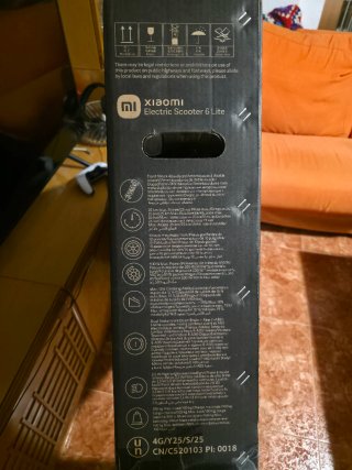 Patinete Eléctrico Xiaomi Scooter 6 Lite
