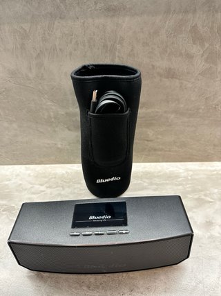 Altavoz Bluetooth Bluedio Negro