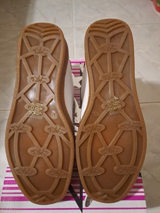Sneakers Semerdjian pelle beige/bianco