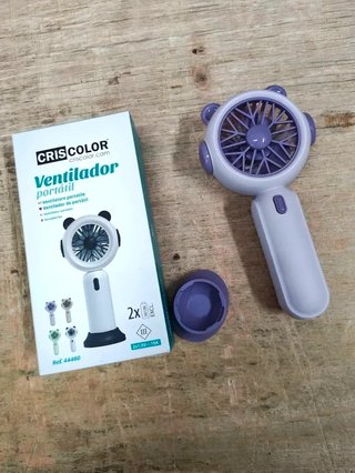 Mini Ventilatore Portatile Viola lilla Criscolor