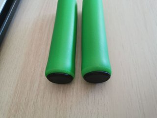 Punhos BTT/MTB Verdes Silicone (Estilo ESIgrips)