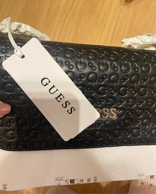Bolso Guess bandolera negro
