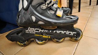 Patines bolsa y protección- tailla 39