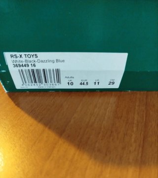 Sneakers Puma RS-X TOYS 44.5 bianco,verde,blu