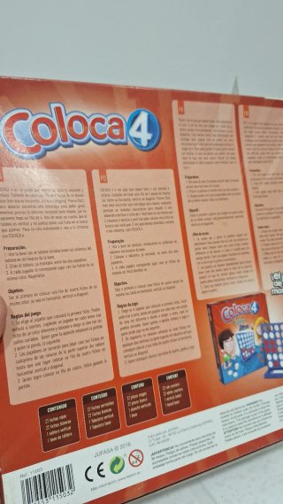 Juego Coloca 4 Fichas