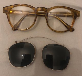 Gafas de Sol Vintage Clip-On