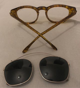 Gafas de Sol Vintage Clip-On