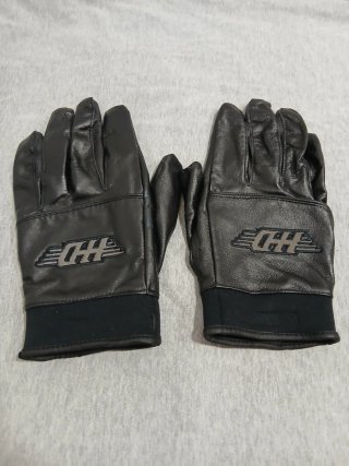 Guantes Harley-Davidson Cuero Negro