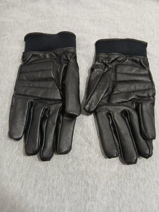 Guantes Harley-Davidson Cuero Negro