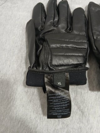 Guantes Harley-Davidson Cuero Negro