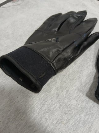 Guantes Harley-Davidson Cuero Negro