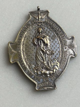 Medalla religiosa San Juan Bautista De La Salle