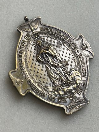 Medalla religiosa San Juan Bautista De La Salle