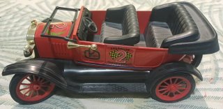 Coche Payá a batería rojo de 1922