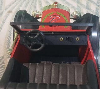 Coche Payá a batería rojo de 1922